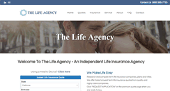 Desktop Screenshot of lifeagencyusa.com